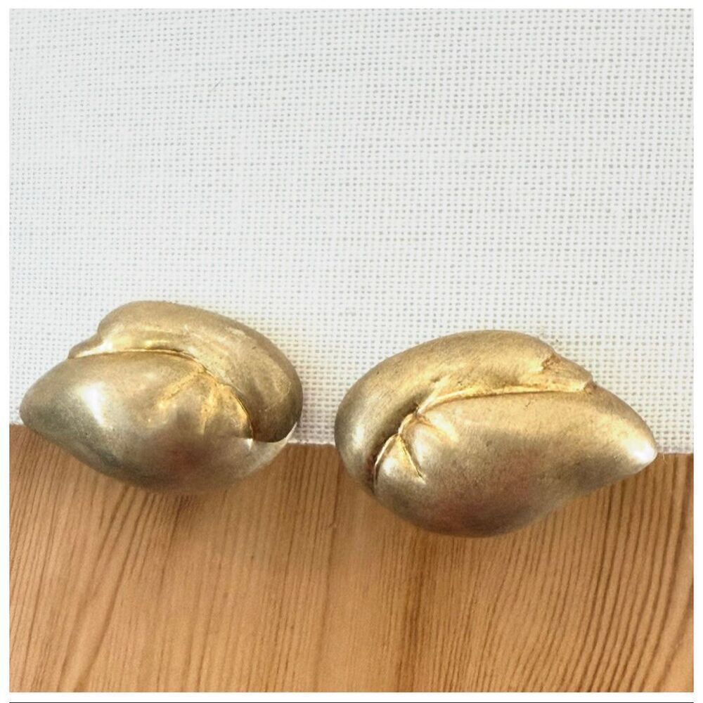 Von Musulin Sterling Silver Sculptural Clip Earrings Mid Century Modern